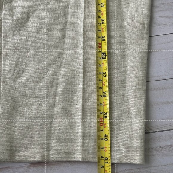 Talbots Irish Linen Blazer & Pants Set - Natural, Size 16 - Picture 13 of 17